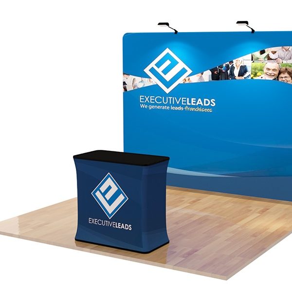 Straight Tension Fabric Display With Hardware – CuroPrint