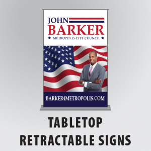 TableTop Retractable Signs