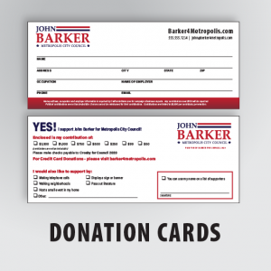 Donation Cards