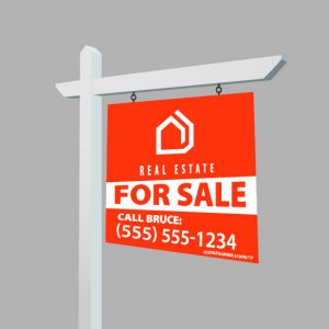 Hanging For Sale Signs – Aluminum Board