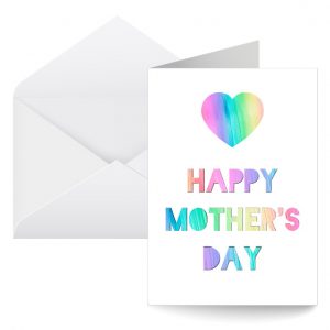 Rainbow Mother’s Day Cards