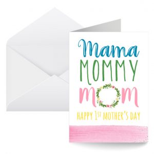 New Mom Mother’s Day Cards