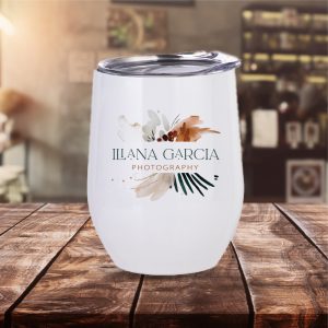 Iliana Garcia Photography Wine Tumbler with lid