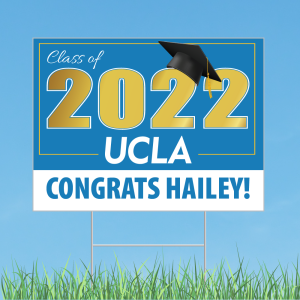 UCLA Graduation Sign