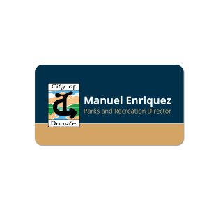 City of Duarte Name Badge