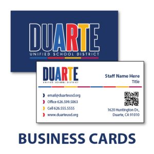 DUSD Business Cards